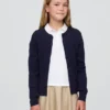 Jerséu tipo cárdigan de uniforme para niños