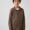 Jerséu tipo polo holgado para niños