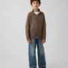Jerséu tipo polo holgado para niños