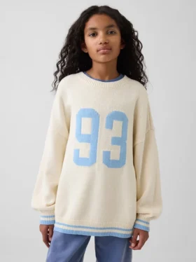 Jerséu túnica oversize para niños