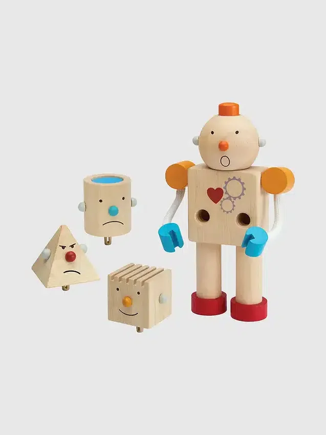 Juego de construcción de robots