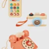 Juego de gadgets tecnológicos: paquete de juguetes para niños pequeños con teléfonos y cámara