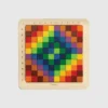 Juego de habilidades matemáticas con 100 cubos para contar