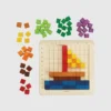 Juego de habilidades matemáticas con 100 cubos para contar