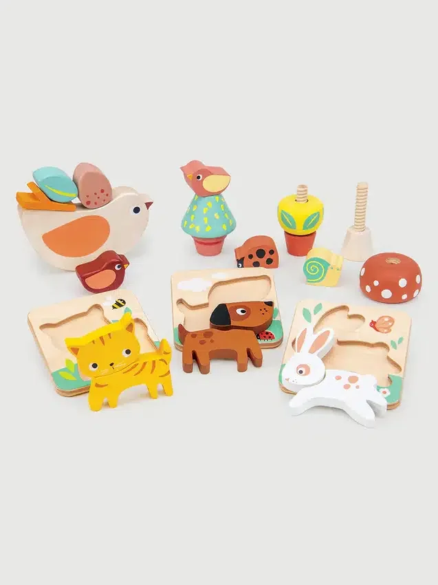 Juego de juguetes para jugar en el jardín a partir de los 24 meses