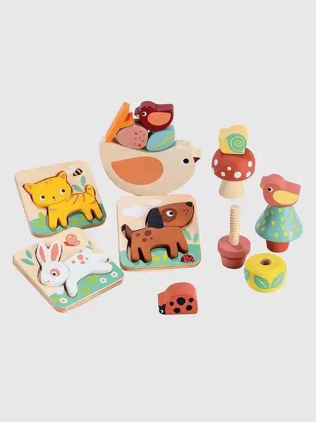 Juego de juguetes para jugar en el jardín a partir de los 24 meses