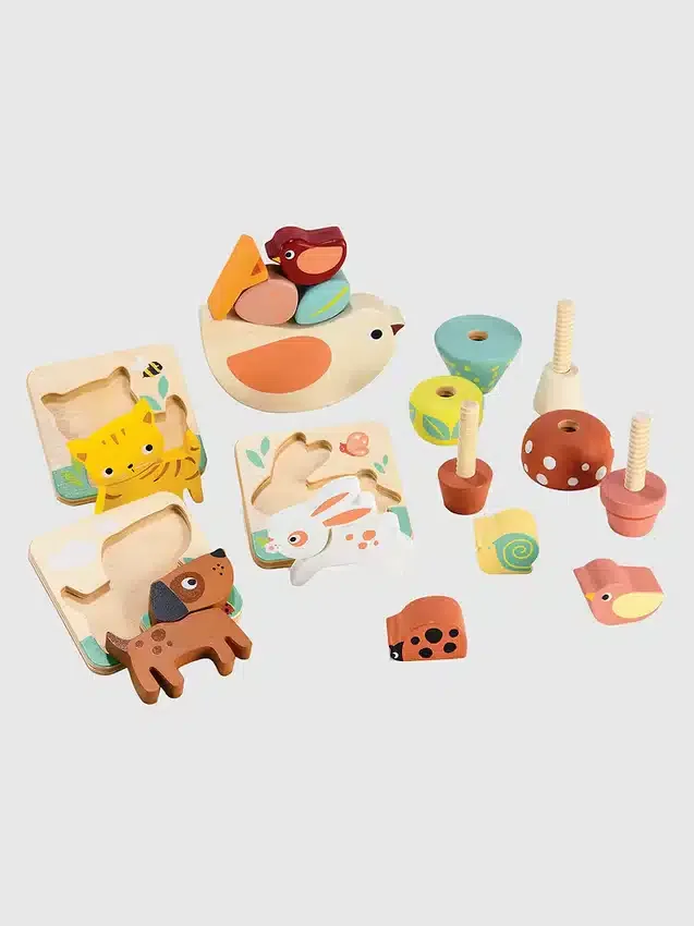 Juego de juguetes para jugar en el jardín a partir de los 24 meses