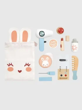 Juego de maquillaje de conejito para niños pequeños