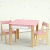 Juego de mesa y 2 sillas para niños pequeños