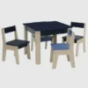 Juego de mesa y sillas para niños pequeños