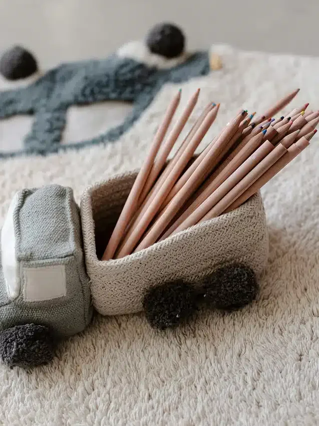 Juego de mini canastas de juego con forma de camioneta de Lorena Canals