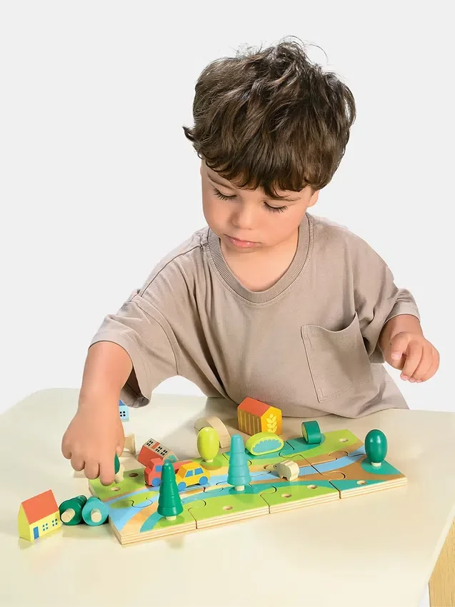 Juego de rompecabezas «Tiny Town»
