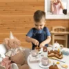 Juego de té de cumpleaños para niños pequeños