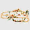 Juego de tren de dinosaurios «El mundo perdido»