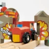Juego de tren de la mina de oro