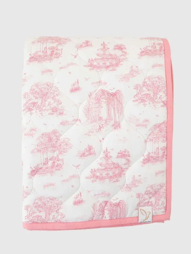 La alfombra de juego acolchada «Gilded Bird Spring Toile»