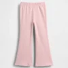 Leggings acampanados con costuras acanaladas para bebés y niños, combinables