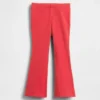Leggings acampanados con costuras acanaladas para bebés y niños, combinables