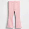 Leggings acampanados con forro suave para bebés y niños pequeños