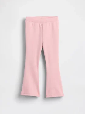 Leggings acampanados con forro suave para bebés y niños pequeños