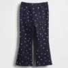 Leggings acampanados con forro suave para bebés y niños pequeños