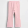 Leggings acampanados con forro suave para bebés y niños pequeños