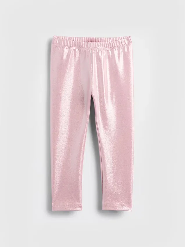 Leggings brillantes para bebés y niños