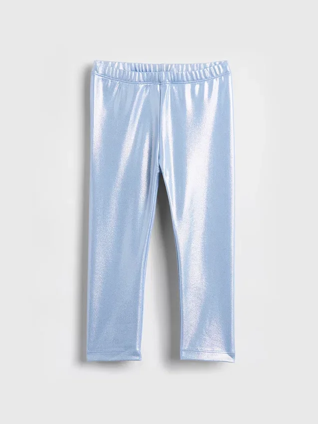 Leggings brillantes para bebés y niños