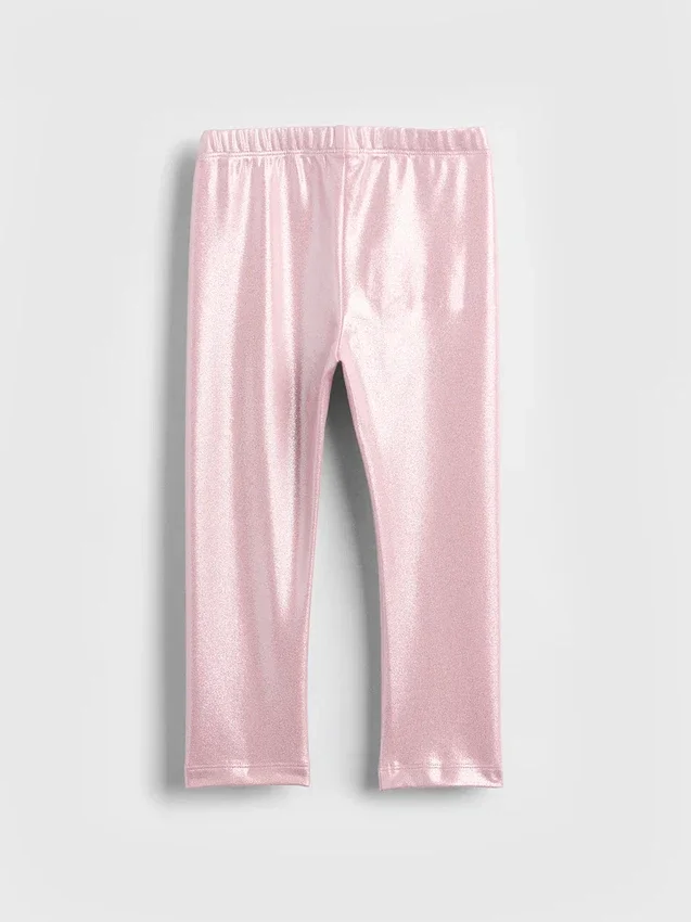 Leggings brillantes para bebés y niños