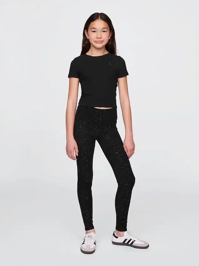 Leggings brillantes para niños