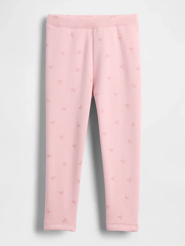 Leggings con forro abrigado para bebés y niños pequeños