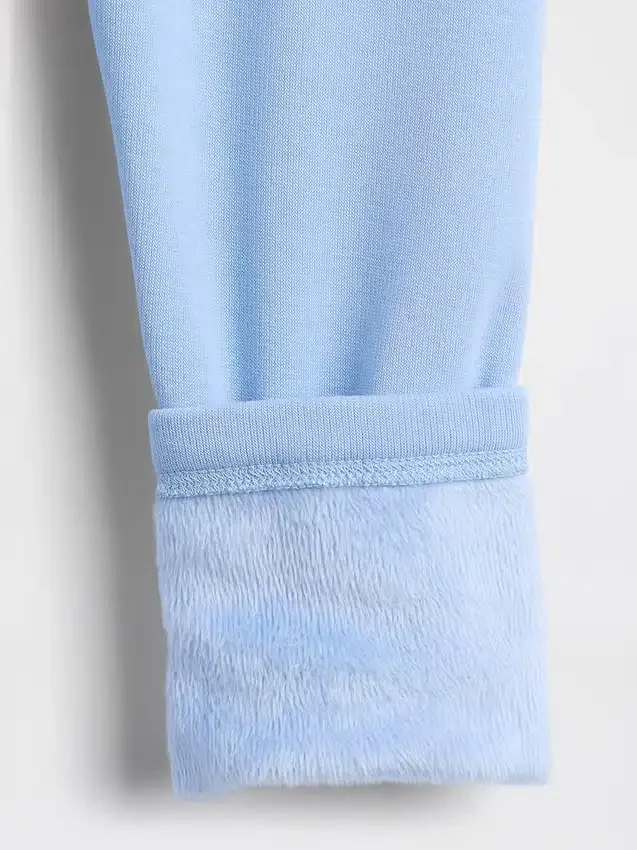 Leggings con forro abrigado para bebés y niños pequeños