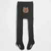 Leggings con osito y lunares brillantes para bebés y niños