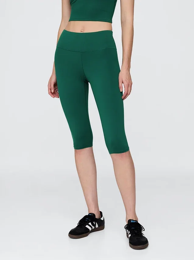 Leggings cortos de talle alto GapFit Smooth