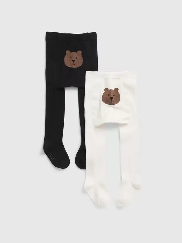 Leggings de osito para niños pequeños (paquete de 2)