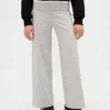 Leggings de pierna ancha con dobladillo para niños
