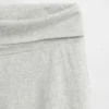 Leggings de pierna ancha con dobladillo para niños