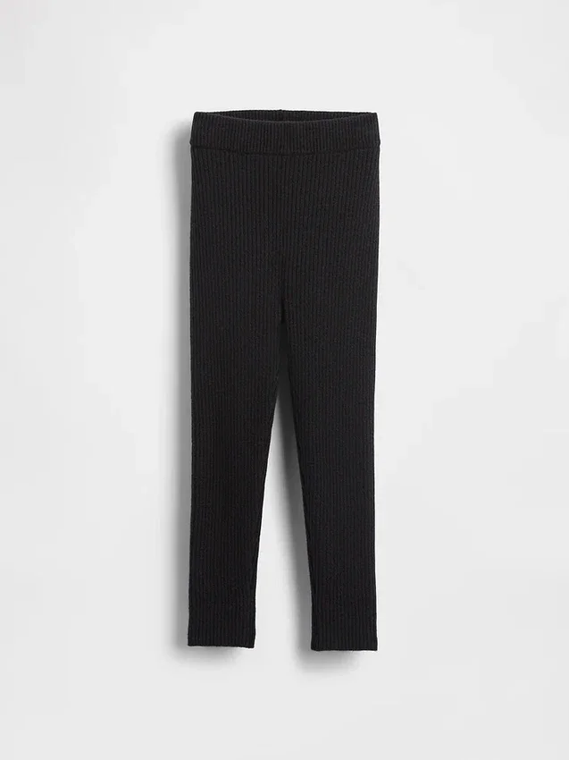 Leggings de punto acanalado CashSoft para bebés y niños pequeños