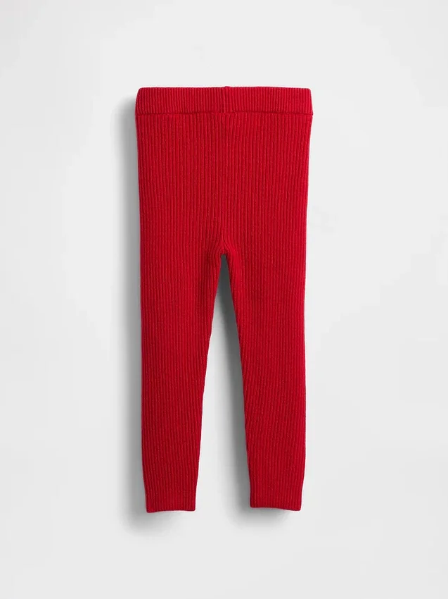 Leggings de punto acanalado CashSoft para bebés y niños pequeños