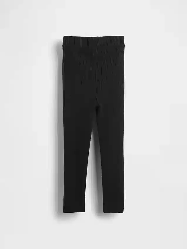 Leggings de punto acanalado CashSoft para bebés y niños pequeños