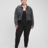 Leggings de talle alto con tejido bielástico