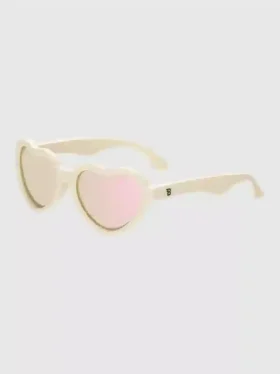 Lentes de sol polarizados Babiators para niños pequeños y niños con diseño de corazón