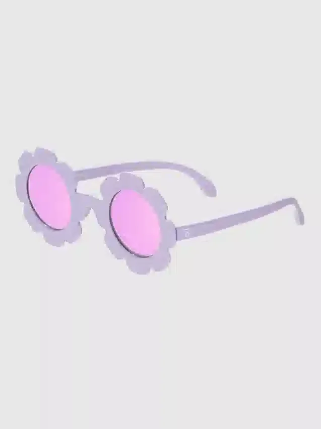 Lentes de sol polarizados con diseño de flor de Babiators para niños pequeños y niños
