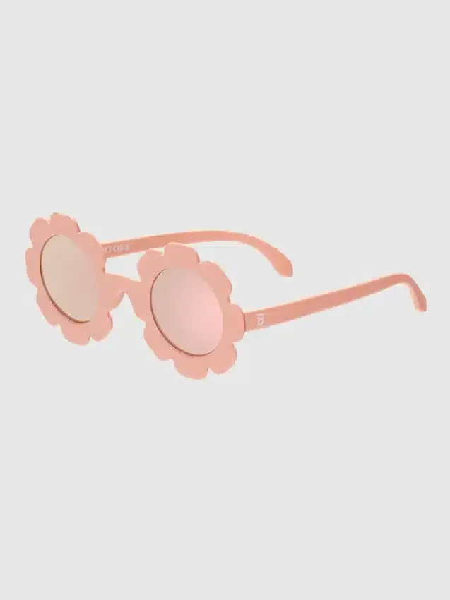 Lentes de sol polarizados con diseño de flor de Babiators para niños pequeños y niños