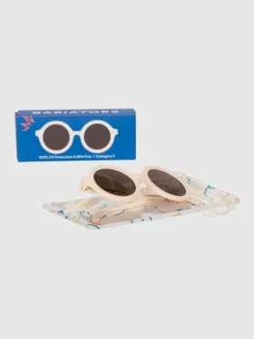Lentes de sol redondos estilo europeo de Babiators para niños pequeños y niños