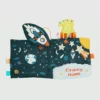 Libro de actividades suave y crujiente «Little Rocket Finds Home»