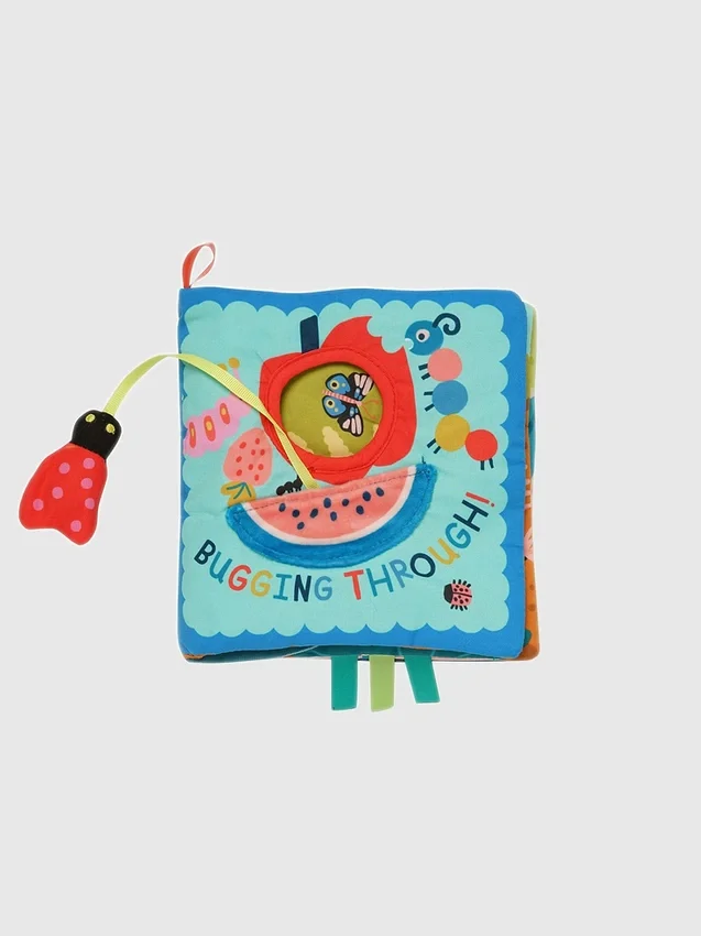 Libro sensorial suave «Bugging Through»
