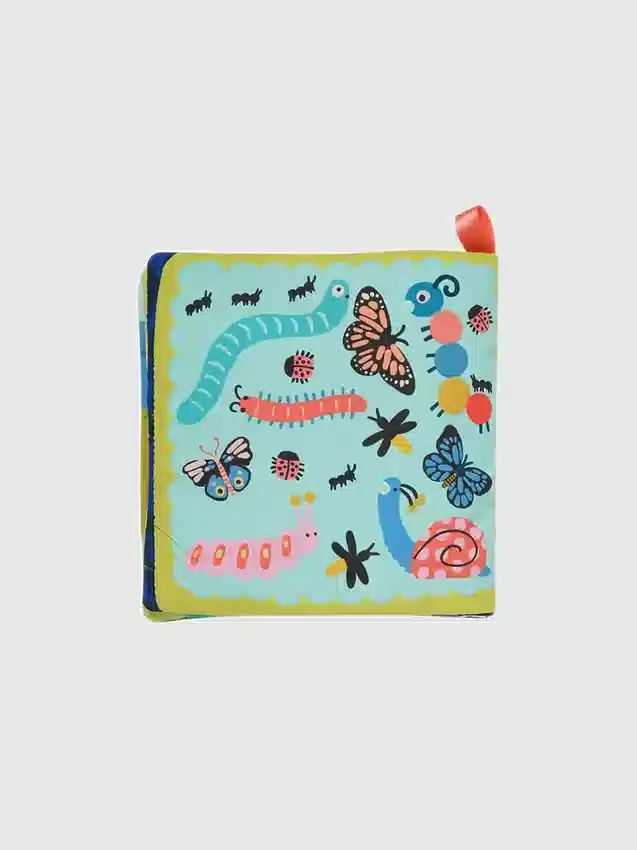 Libro sensorial suave «Bugging Through»