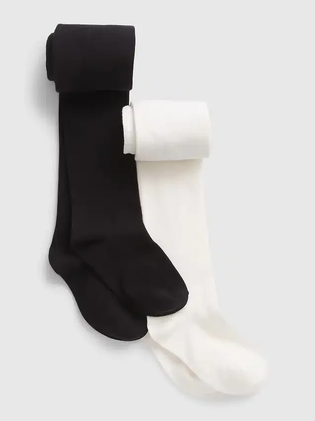 Mallas básicas de punto para niños (paquete de 2)