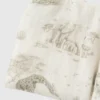 Manta de bambú para bebé «Gilded Bird Safari Toile»